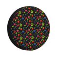 thumbnail image 1 of Goofa Berries Pattern Universal Tire Cover for Jeep, SUV, Truck, and Trailer – Waterproof, UV-Resistant,Easy to Install, Fits 14"-17" Tires-16 inch, 1 of 6