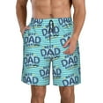 thumbnail image 1 of Goofa Best Dad Ever Printed Mens Swim Trunks Summer Quick Dry Short Beach Swimwear Bathing Suits-XX-Large, 1 of 9
