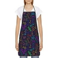 thumbnail image 1 of Goofa Bib Apron, Unisex Aprons Adjustable Waterdrop Resistant Cooking Kitchen Apron for Chef, Chemistry Science Pattern Apron Bulk, 1 of 5