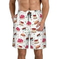 thumbnail image 1 of Goofa Birthday Cake Printed Mens Swim Trunks Summer Quick Dry Short Beach Swimwear Bathing Suits-X-Large, 1 of 9