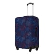 thumbnail image 1 of Goofa Blue Firework Pattern Luggage Covers For Suitcase,Suitcase Cover Protector Fit 18-32 Inch Luggage-Small, 1 of 9