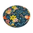 thumbnail image 1 of Goofa Blue Floral Printed Stool Covers Round, Waterproof Round Bar Stool Covers Anti-Slip Round Bar Stool Seat Cover with Elastic Bands Durable -13 inch, 1 of 7