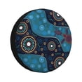 thumbnail image 1 of Goofa Bohemian Turtle Pattern Universal Tire Cover for Jeep, SUV, Truck, and Trailer – Waterproof, UV-Resistant,Easy to Install, Fits 14"-17" Tires-16 inch, 1 of 6