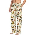thumbnail image 1 of Goofa Boho Chicken Printed Soft Pajama Pants for Men, Wide Leg Comfy Casual Lounge Yoga Pants-Medium, 1 of 9