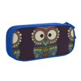 thumbnail image 1 of Goofa Boho Owl Pattern Big Capacity Pencil Pen Case Office College Large Storage High Capacity Bag Pouch Holder Box Organizer, 1 of 9