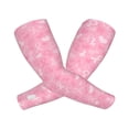 thumbnail image 1 of Goofa Breast Cancer Awareness Pattern UV Sun Protection Arm Sleeves, UPF 50 Sports Cooling Arm Compression Sleeves for Men Women Teenager, 1 of 8