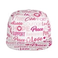 thumbnail image 1 of Goofa Breast Cancer Pink Ribbons Awareness (2) Printed Men's Baseball Cap,Straight Brim Hat,Golf Dad Hat,Versatile Style,Sun Protection Cap,Travel Hat, 1 of 9