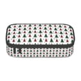 thumbnail image 1 of Goofa Buffalo Plaid Christmas Trees Pattern Pencil Case, Multi- Slot Pencil Pouch, Portable Pencil Bag, Pen Case for& Office, 1 of 9