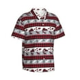thumbnail image 1 of Goofa Buffalo Plaid Forest Hawaiian Shirt for Men, Unisex Summer Beach Casual Short Sleeve Button Down Shirts,Aloha Tropical Floral print shirt-3X-Large, 1 of 9