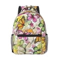 thumbnail image 1 of Goofa Butterflies2 Pattern Comfortable Student Backpack - Ergonomic Design, Durable, Water-Resistant, Multi-Compartment,Travel, and Outdoor Activities, 1 of 5