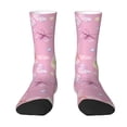 thumbnail image 1 of Goofa Butterfly 1 Printed Men's Crew Socks, Soft Durable Breathable Moisture-Wicking with Odor Control Cotton socks, 1 of 9