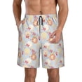 thumbnail image 1 of Goofa Butterfly Flower Printed Mens Swim Trunks Summer Quick Dry Short Beach Swimwear Bathing Suits-Large, 1 of 9