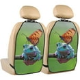thumbnail image 1 of Goofa Butterfly Landing On Head Dumpy Frog Pattern Car Back Seat Protector for Kids (2 Pack) ,Anti-kick Storage Mat for Car Seats,Shields from Footprints, 1 of 6