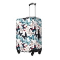 thumbnail image 1 of Goofa Butterfly Pattern Luggage Covers For Suitcase,Suitcase Cover Protector Fit 18-32 Inch Luggage-Medium, 1 of 9