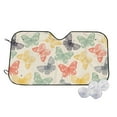 thumbnail image 1 of Goofa Butterfly Printed Car Windshield Sunshade,Foldable Reflective Sun Visor,UV Protection Heat Blocker Sunshade,Car Cooling Accessory-Medium, 1 of 7