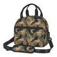 thumbnail image 1 of Goofa Camouflage Rabbit Pattern Lunch Bag ,Insulated Lunch Box, Small Leakproof Cooler Food Lunch Containers Reusable High Capacity Lunch Tote Bags, 1 of 8