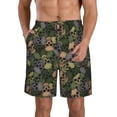 thumbnail image 1 of Goofa Camouflage Skulls Printed Mens Swim Trunks Summer Quick Dry Short Beach Swimwear Bathing Suits-Medium, 1 of 9