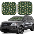 thumbnail image 1 of Goofa Cartoon Car Pattern 2 Piece Car Windshield Sun Shade Foldable | Front Windshield Shade for Sun, Heat and UV Rays | Sunshade for Car Front Window-Large, 1 of 7