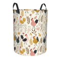 thumbnail image 1 of Goofa Cartoon Chickens Printed Circular Hamper,Laundry Basket with Handles,Storage Baskets Foldable,Large Capacity Laundry Hamper-Small, 1 of 8