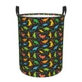thumbnail image 1 of Goofa Cartoon Dino Printed Circular Hamper,Laundry Basket with Handles,Storage Baskets Foldable,Large Capacity Laundry Hamper-Medium, 1 of 6