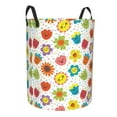 thumbnail image 1 of Goofa Cartoon Flowers Printed Circular Hamper,Laundry Basket with Handles,Storage Baskets Foldable,Large Capacity Laundry Hamper-Small, 1 of 8