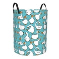 thumbnail image 1 of Goofa Cartoon Funny Goose Printed Circular Hamper,Laundry Basket with Handles,Storage Baskets Foldable,Large Capacity Laundry Hamper-Small, 1 of 8