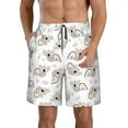 thumbnail image 1 of Goofa Cartoon Koala Printed Mens Swim Trunks Summer Quick Dry Short Beach Swimwear Bathing Suits-XX-Large, 1 of 9