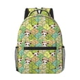thumbnail image 1 of Goofa Cartoon Panda And Leaf Pattern Comfortable Student Backpack - Ergonomic Design, Durable, Water-Resistant, Multi-Compartment,Travel, and Outdoor Activities, 1 of 5