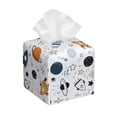 thumbnail image 1 of Goofa Cartoon Planets Tissue Box Cover PVC Leather Tissue Holder Square Facial Tissue Case Facial Paper Organizer Dispenser for Bathroom, Vanity Countertop, 1 of 8