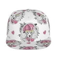 thumbnail image 1 of Goofa Cartoon Poodle Dog Printed Men's Baseball Cap,Straight Brim Hat,Golf Dad Hat,Versatile Style,Sun Protection Cap,Travel Hat, 1 of 9