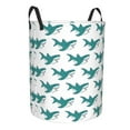 thumbnail image 1 of Goofa Cartoon Shark Printed Circular Hamper,Laundry Basket with Handles,Storage Baskets Foldable,Large Capacity Laundry Hamper-, 1 of 8