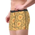 thumbnail image 1 of Goofa Cartoon Squirrel Printed Men's Boxer Briefs Underwear, Moisture-Wicking Underwear, Trunk,Soft and Breathable Cotton Underwear-Small, 1 of 9