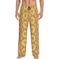 thumbnail image 1 of Goofa Cartoon Squirrel Printed Soft Pajama Pants for Men, Wide Leg Comfy Casual Lounge Yoga Pants-, 1 of 9