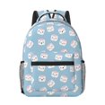thumbnail image 1 of Goofa Cartoon Sushi Pattern Comfortable Student Backpack - Ergonomic Design, Durable, Water-Resistant, Multi-Compartment,Travel, and Outdoor Activities, 1 of 5