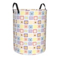 thumbnail image 1 of Goofa Cat And Rabbit Printed Circular Hamper,Laundry Basket with Handles,Storage Baskets Foldable,Large Capacity Laundry Hamper-, 1 of 8
