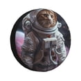 thumbnail image 1 of Goofa Cat Astronaut In Space Pattern Universal Tire Cover for Jeep, SUV, Truck, and Trailer – Waterproof, UV-Resistant,Easy to Install, Fits 14"-17" Tires-14 inch, 1 of 6