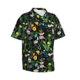 thumbnail image 1 of Goofa Chamomile Hawaiian Shirt for Men, Unisex Summer Beach Casual Short Sleeve Button Down Shirts,Aloha Tropical Floral print shirt-3X-Large, 1 of 9