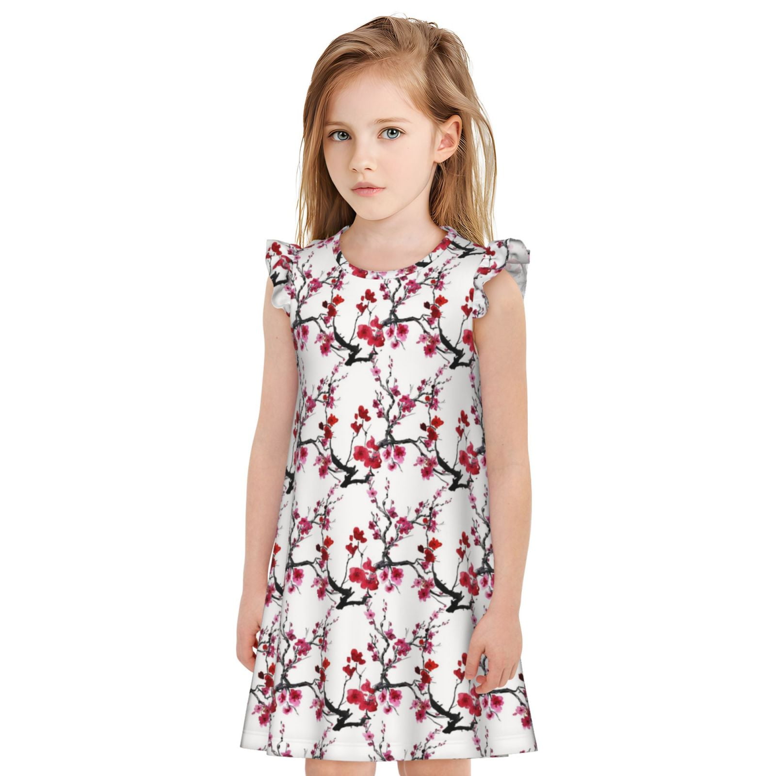 CREATE ART GIRLS SLEEPWEAR SHORT SET - WHITE
