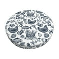 thumbnail image 1 of Goofa Chicken And Fish Printed Stool Covers Round, Waterproof Round Bar Stool Covers Anti-Slip Round Bar Stool Seat Cover with Elastic Bands Durable -14 inch, 1 of 7