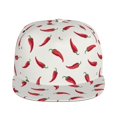 thumbnail image 1 of Goofa Chili Printed Men's Baseball Cap,Straight Brim Hat,Golf Dad Hat,Versatile Style,Sun Protection Cap,Travel Hat, 1 of 9