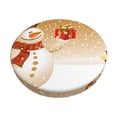 thumbnail image 1 of Goofa Christmas Snowman Gift Printed Stool Covers Round, Waterproof Round Bar Stool Covers Anti-Slip Round Bar Stool Seat Cover with Elastic Bands Durable -, 1 of 7