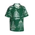 thumbnail image 1 of Goofa Christmas Trees Hawaiian Shirt for Men, Unisex Summer Beach Casual Short Sleeve Button Down Shirts,Aloha Tropical Floral print shirt-Medium, 1 of 9