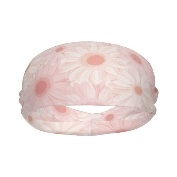 Goofa Chrysanthemum Pattern Sweatbands Sports Headband for Men & Women,Moisture Wicking Athletic headband,Breathable Sweatband,Sports accessories,Workout gear