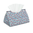thumbnail image 1 of Goofa Clown Fish Pattern Triangle Square Tissue Box Cover, Modern PVC Leathe Facial Paper Holder,Decorative Holder/Organizer for Bathroom Vanity Countertop, 1 of 9