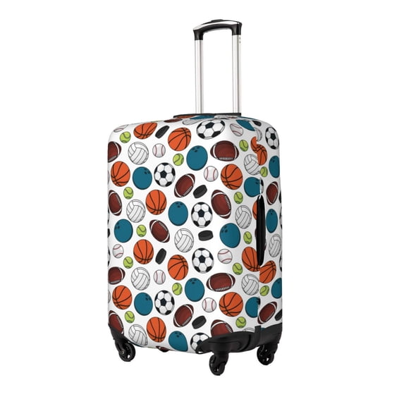 Goofa Color Balls Pattern Luggage Covers For Suitcase,Suitcase Cover Protector Fit 18-32 Inch Luggage-