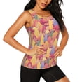 thumbnail image 1 of Goofa Colorful Autumn Forest Trees Printed Womens Workout Tops for Women Sleeveless Yoga Shirts Athletic Running Tank Tops Sleeveless Gym Clothes Workout Apparel-, 1 of 9