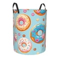 thumbnail image 1 of Goofa Colorful Donut Printed Circular Hamper,Laundry Basket with Handles,Storage Baskets Foldable,Large Capacity Laundry Hamper-, 1 of 8