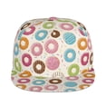 thumbnail image 1 of Goofa Colorful Donuts Printed Men's Baseball Cap,Straight Brim Hat,Golf Dad Hat,Versatile Style,Sun Protection Cap,Travel Hat, 1 of 9