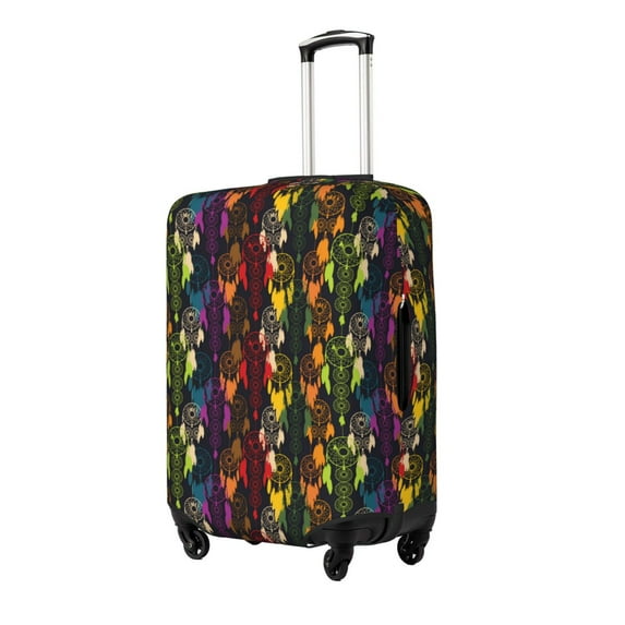 Goofa Colorful Dreamcatcher Pattern Luggage Covers For Suitcase,Suitcase Cover Protector Fit 18-32 Inch Luggage-X-Large