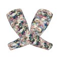 thumbnail image 1 of Goofa Colorful Flowers Pattern UV Sun Protection Arm Sleeves, UPF 50 Sports Cooling Arm Compression Sleeves for Men Women Teenager, 1 of 8